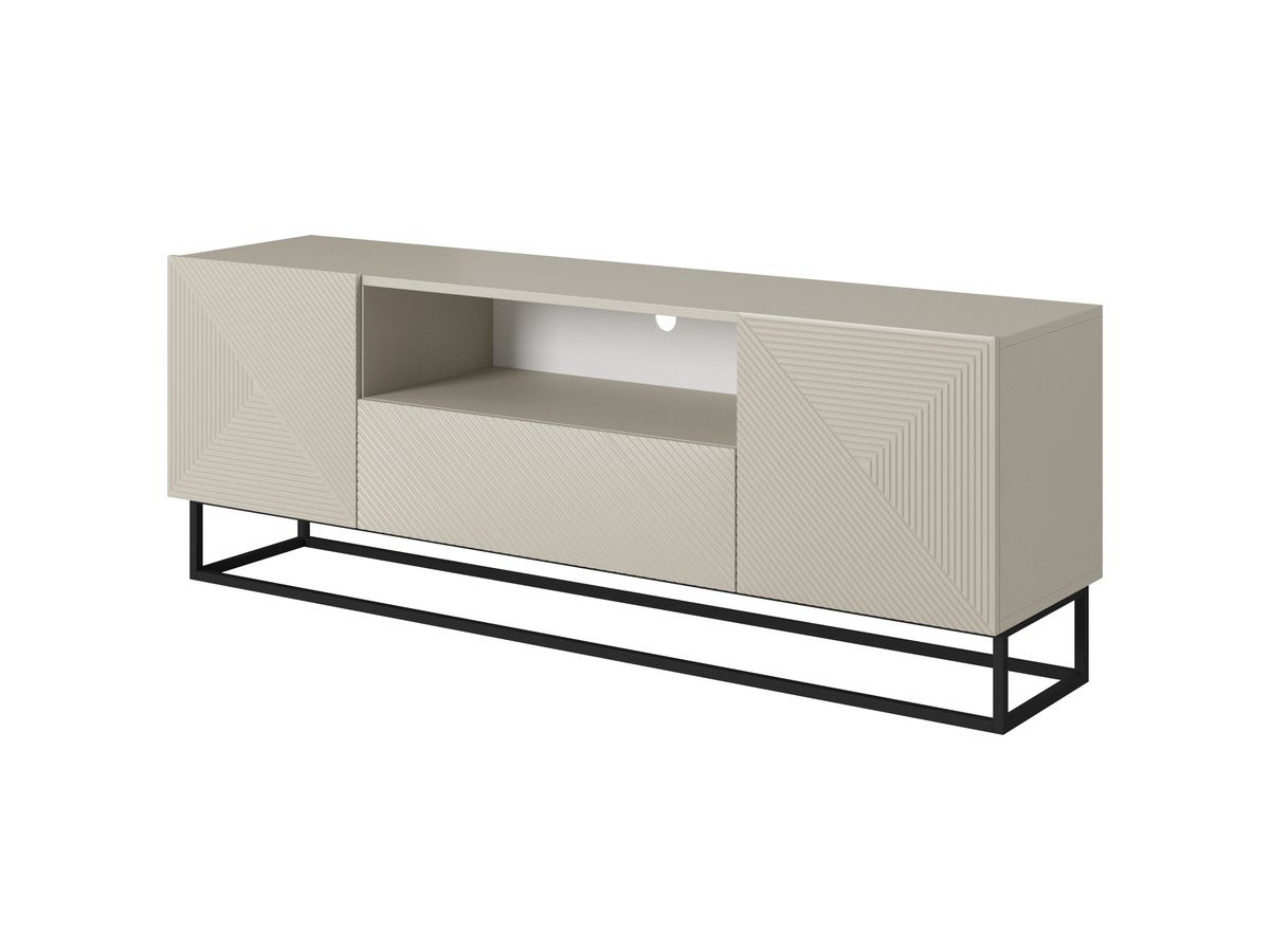 167 cm ALICE TV-meubel met metalen poten