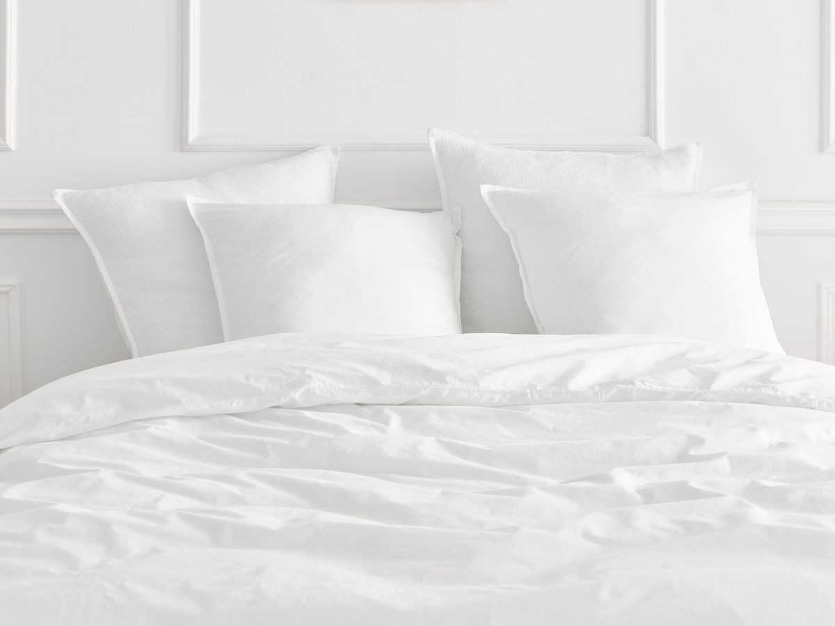 HERA volwassen katoenen percal beddengoedset met dekbedovertrek en kussenslopen