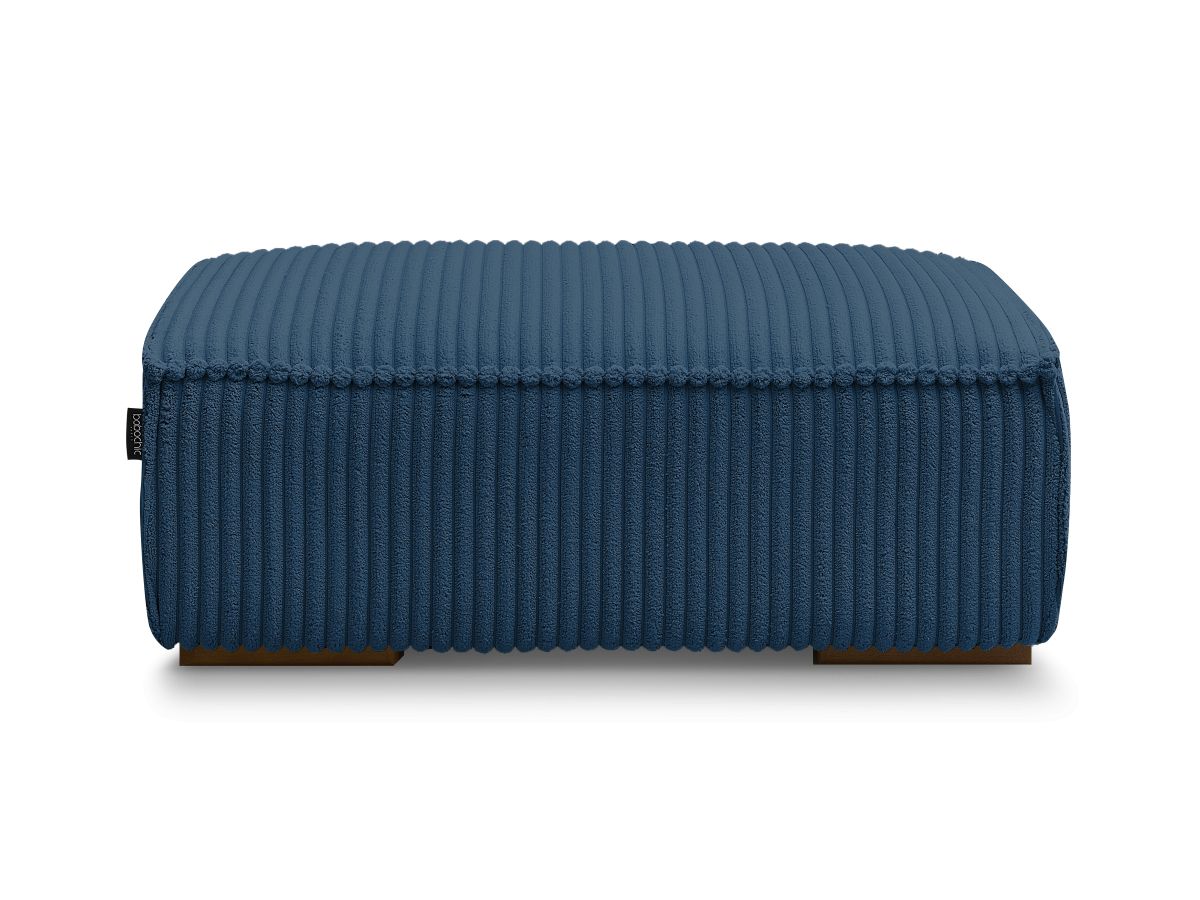 Pouf CHELSEA gros côtelé doux