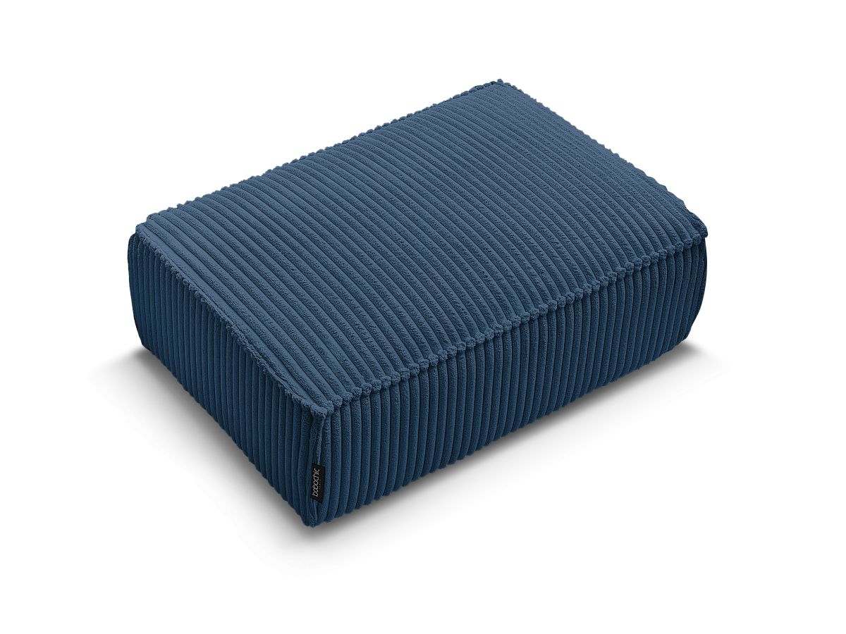 Pouf CHELSEA gros côtelé doux
