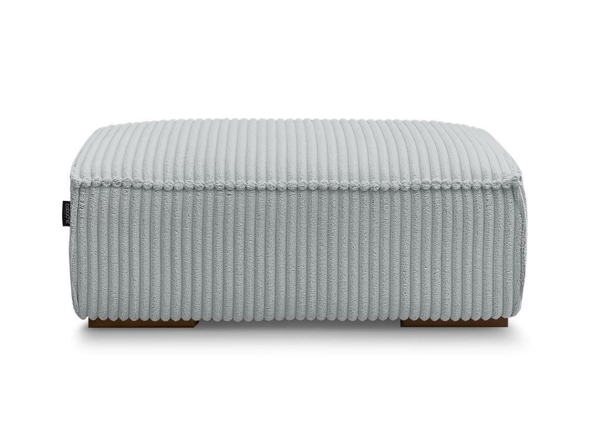 Pouf CHELSEA gros côtelé doux