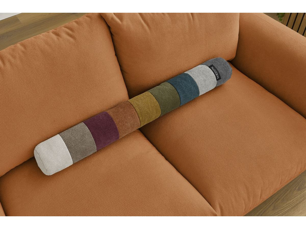 Canapé droit fixe 2 places ERNEST avec pouf