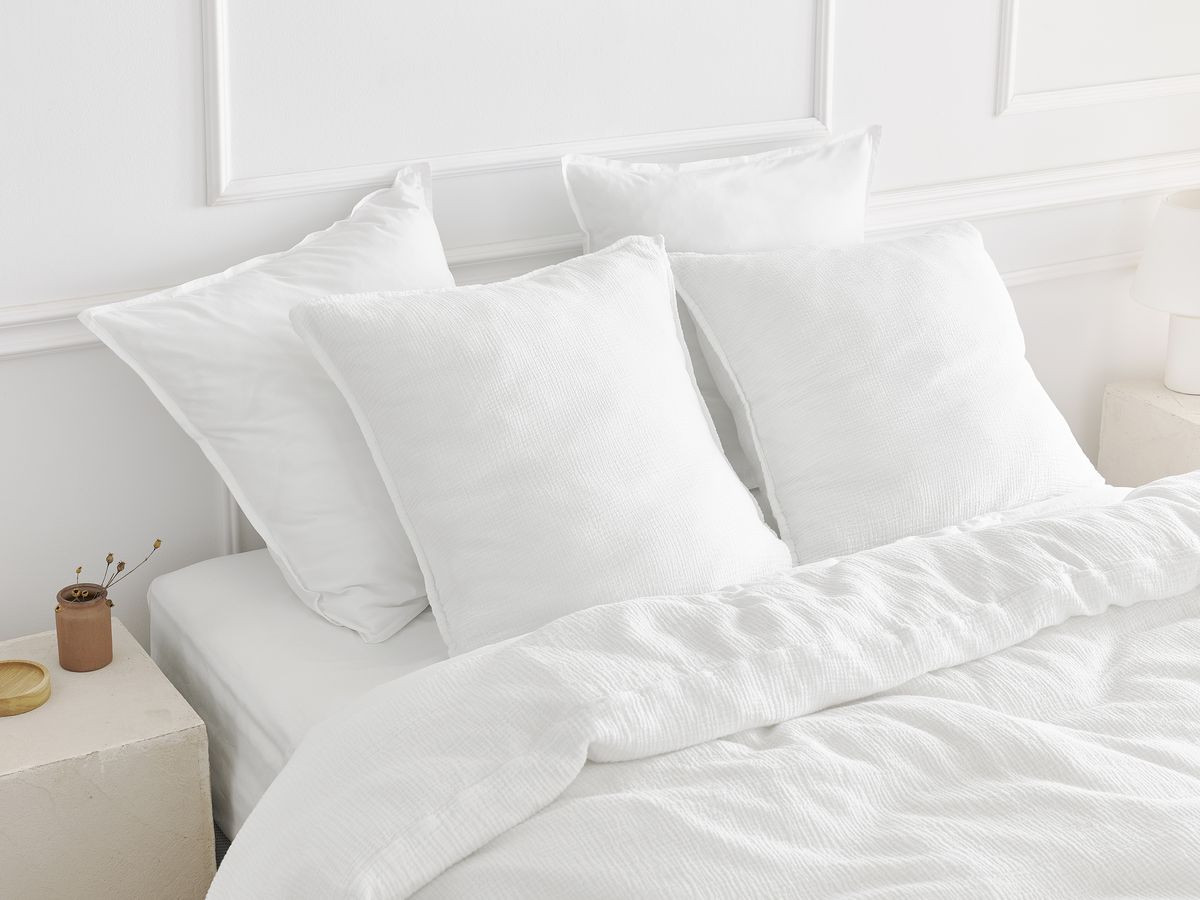 1 HESTIA katoenen gaas kussensloop