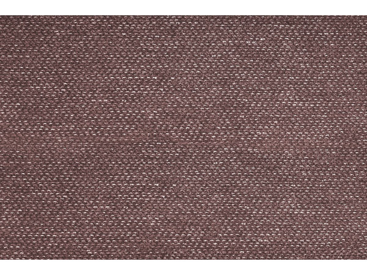 Canapé droit fixe 3 places ultra moelleux BOHEME tissu chiné avec pouf