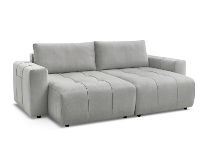 Canapé droit fixe 4 places ARSENE assise profonde velours