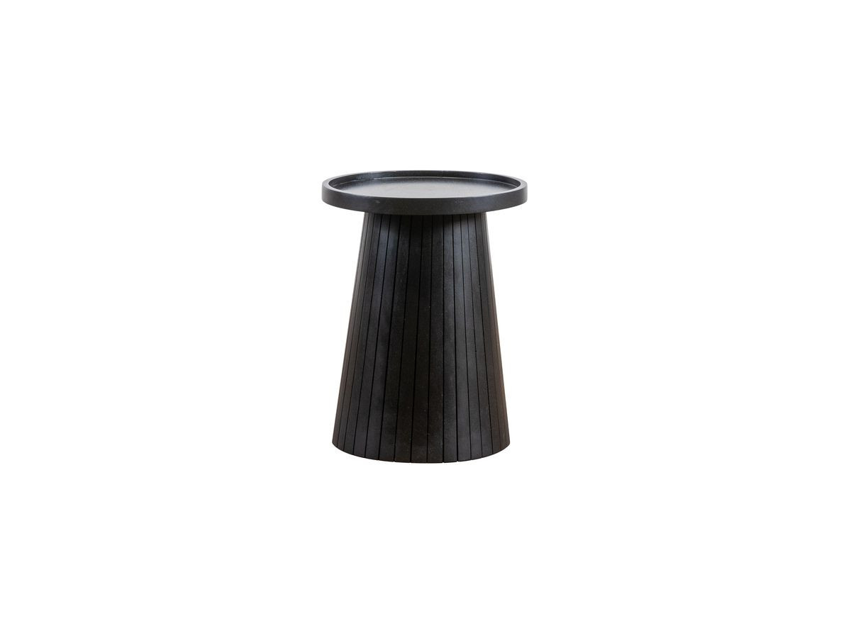 Salontafel D.35 cm DOUGLAS massief zwart mangohout