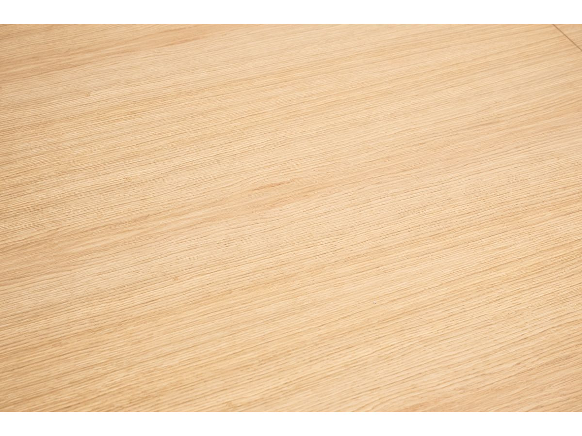 Uitschuifbare eettafel 210 tot 270 cm MALMOUSQUE massief eiken fineer