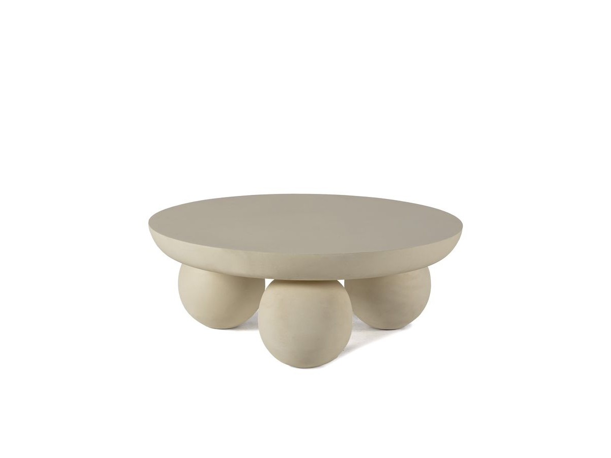 Table basse D.90 cm ALINE pieds ronds
