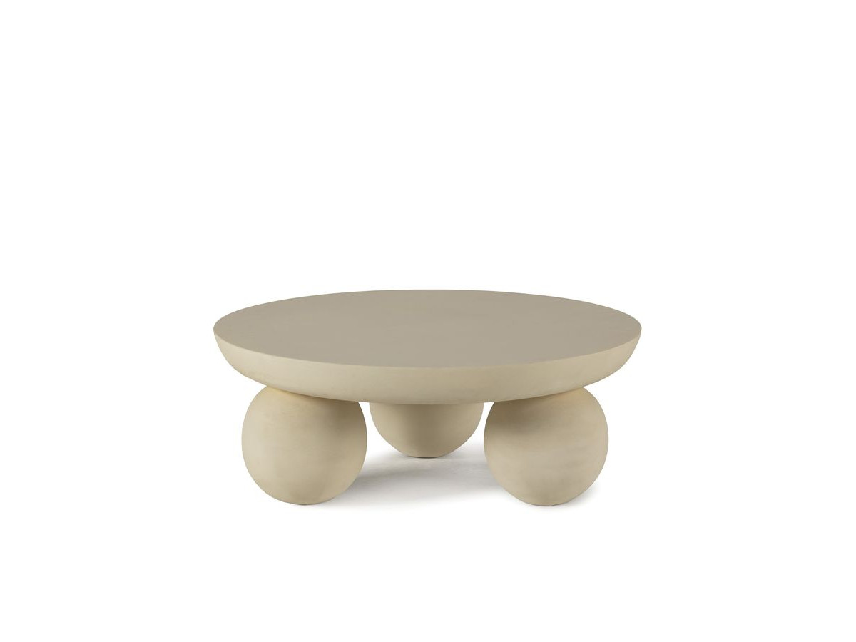 Table basse D.90 cm ALINE pieds ronds