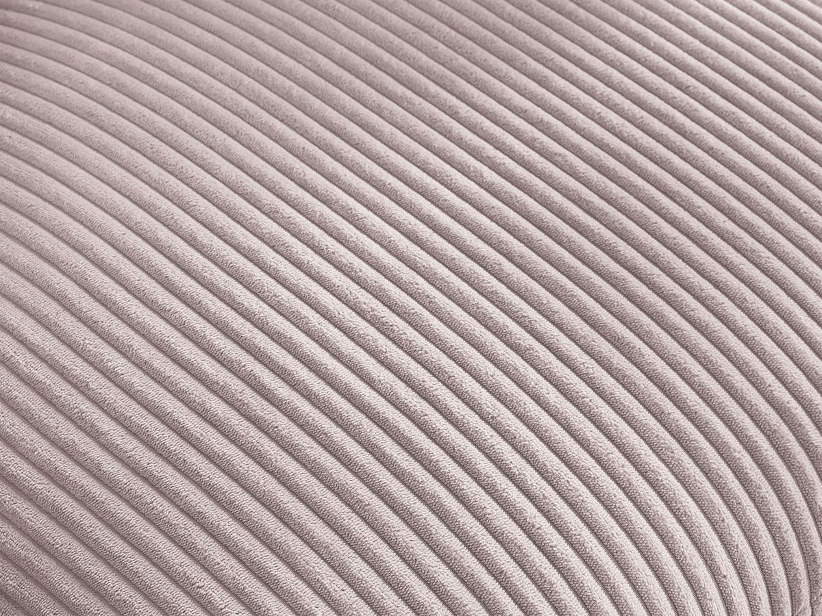 Chaise de bureau SOPHIE tissu velours côtelé et pietement à roulettes avec hauteur ajustable