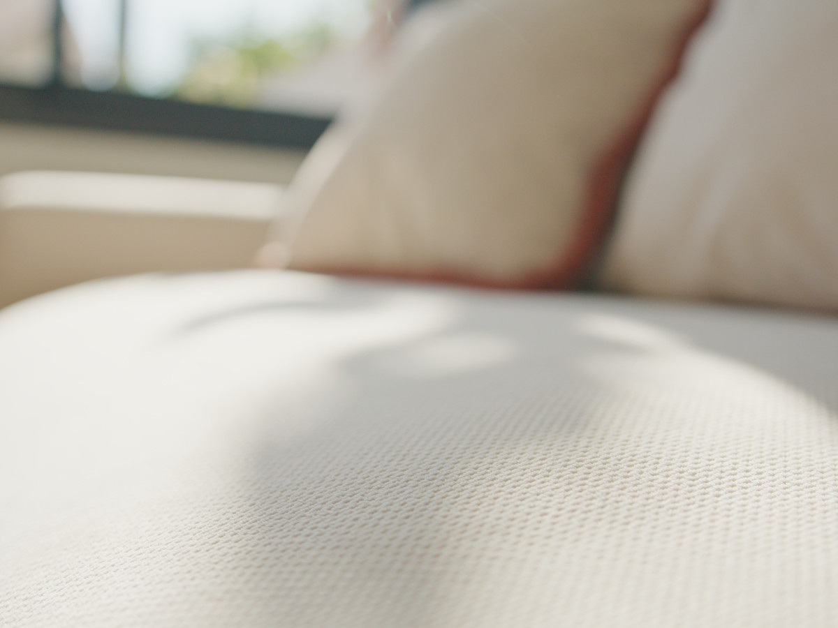 Canapé d'angle convertible réversible coffre VOLTAIRE tissu lisse