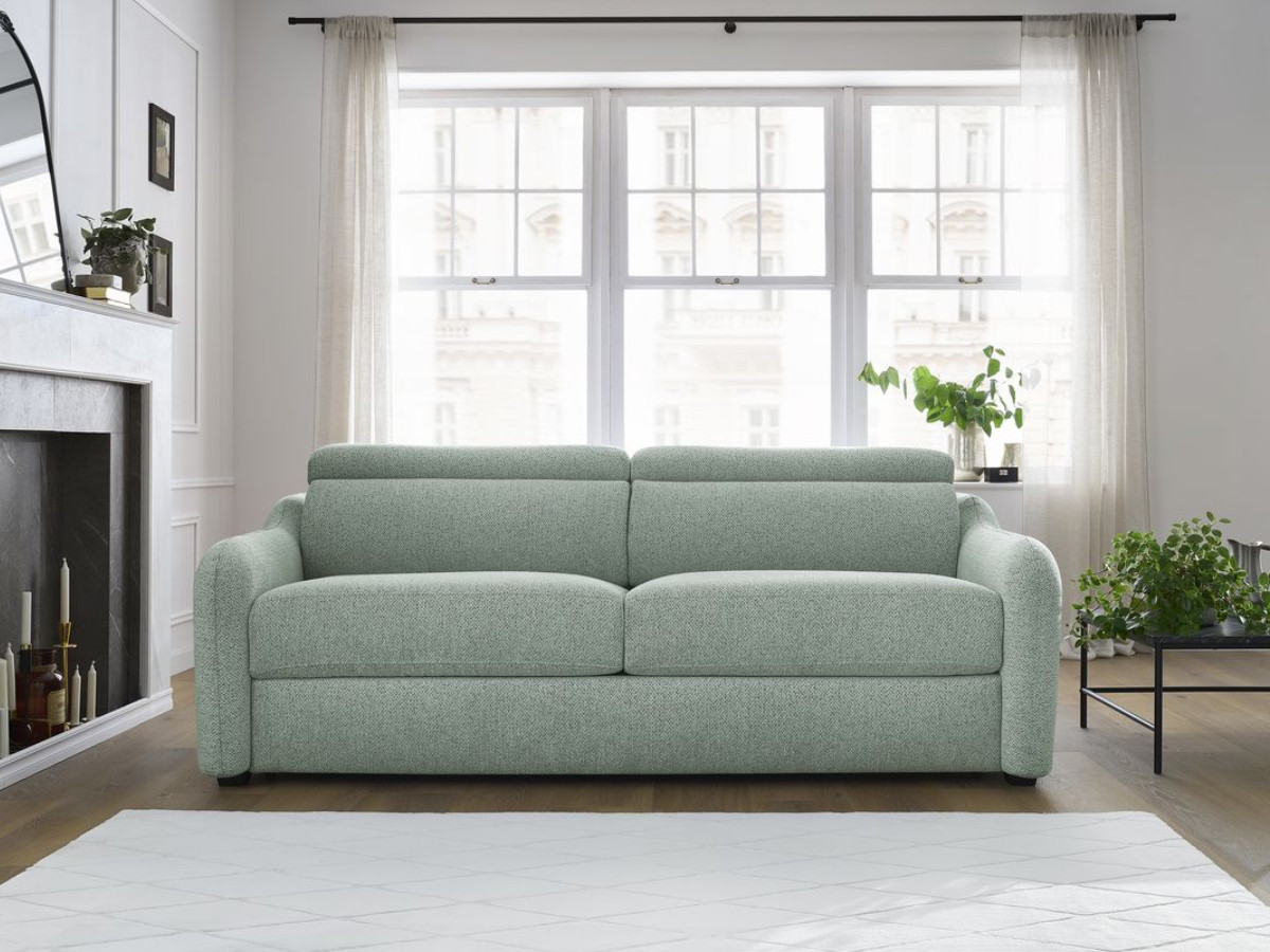 Canapé droit convertible JACOB vert — vue 5