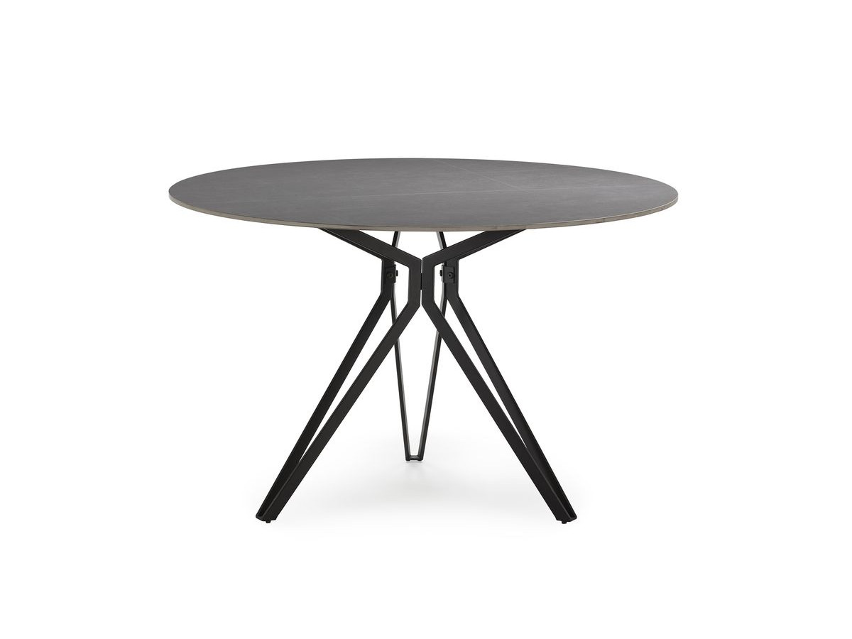 Table à manger ronde D.120 cm AYNA effet céramique