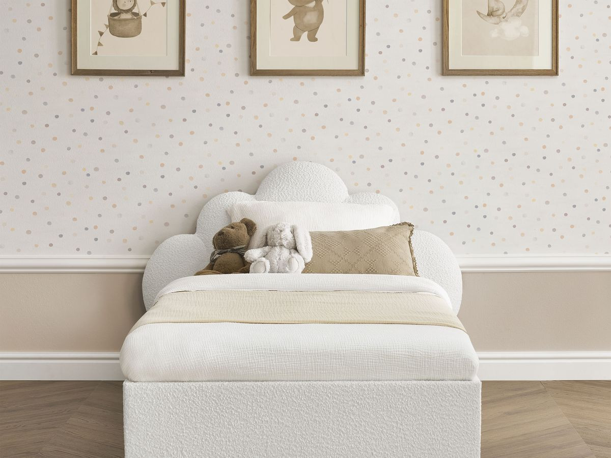 DEOTILLE kinderbed met massieve lattenbodem en lade