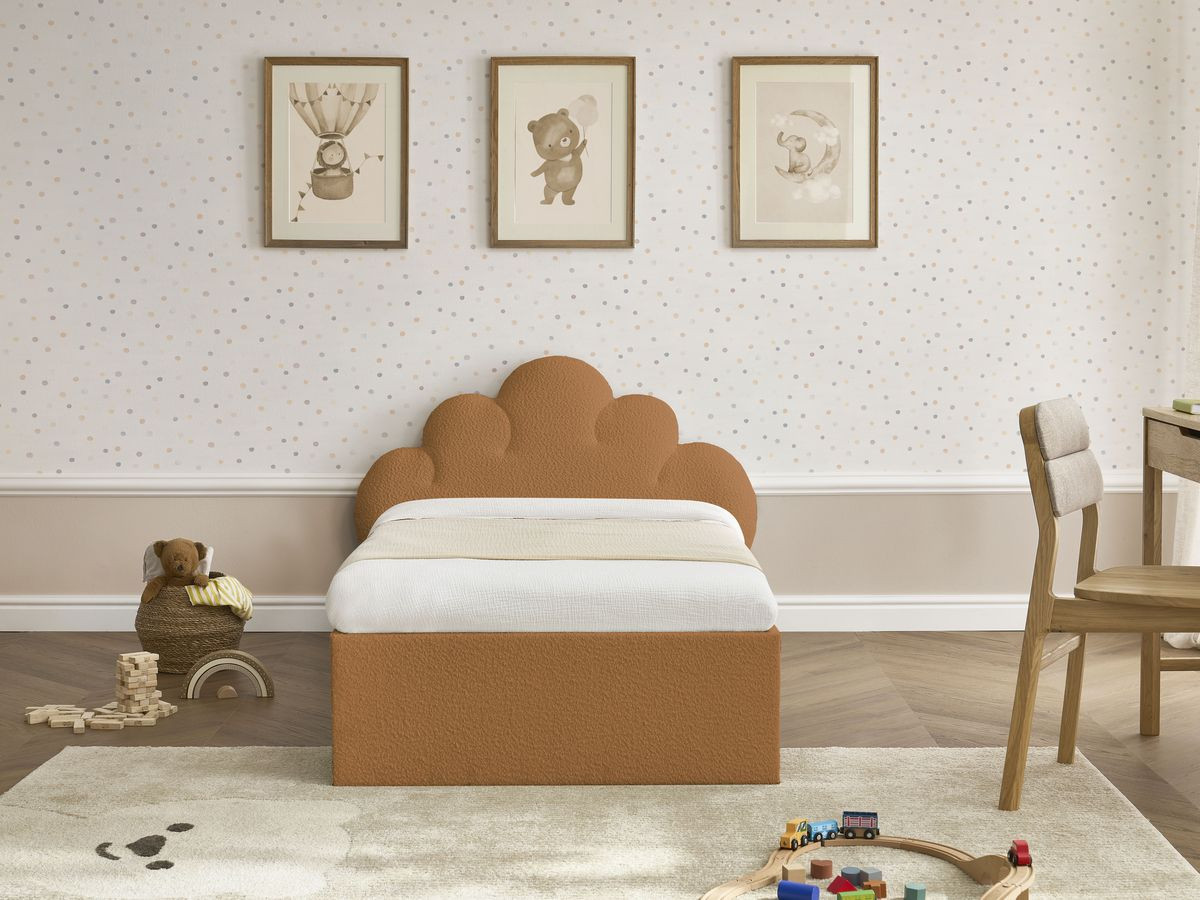 DEOTILLE kinderbed met massieve lattenbodem en lade
