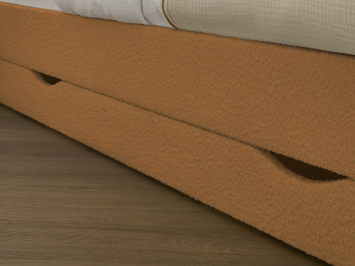 DEOTILLE kinderbed met massieve lattenbodem en lade