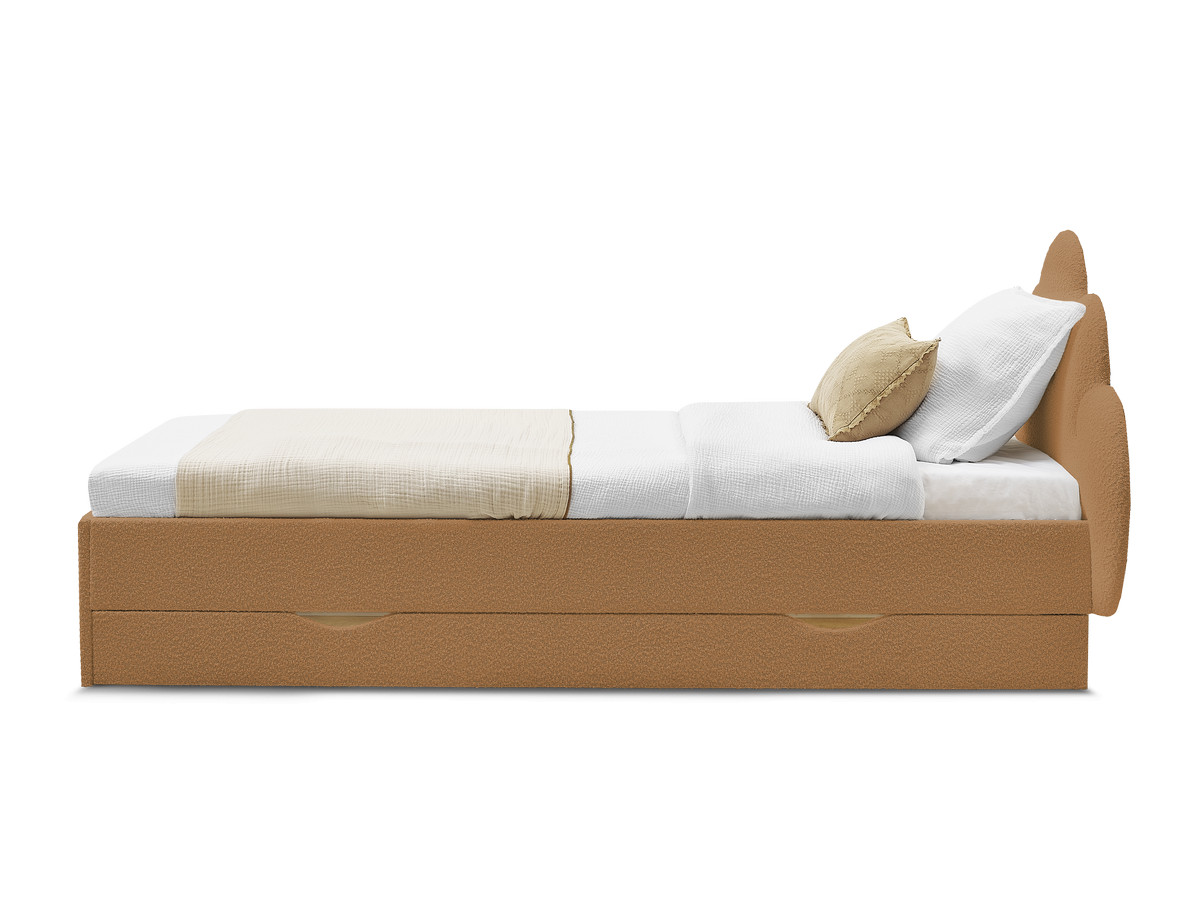 DEOTILLE kinderbed met massieve lattenbodem en lade
