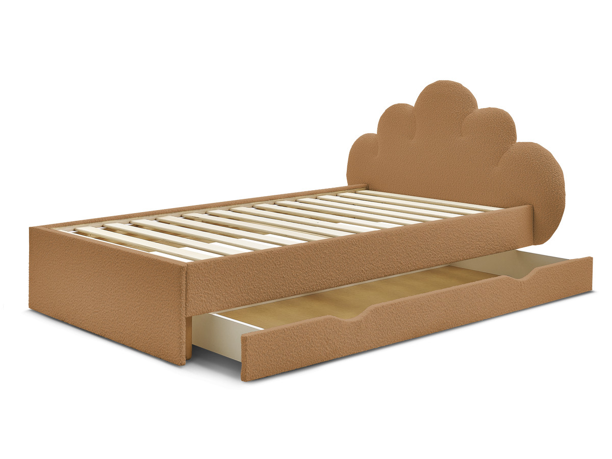 DEOTILLE kinderbed met massieve lattenbodem en lade