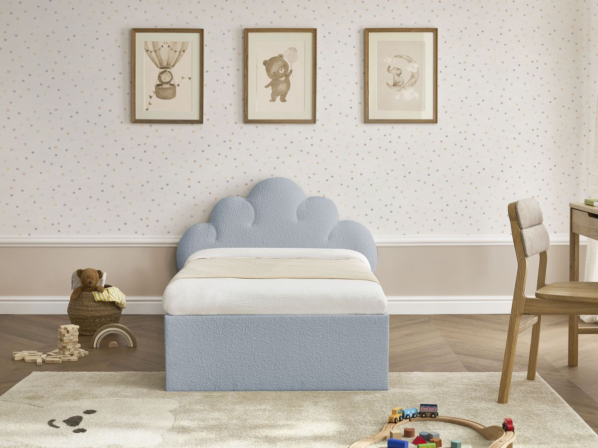 DEOTILLE kinderbed met massieve lattenbodem en lade