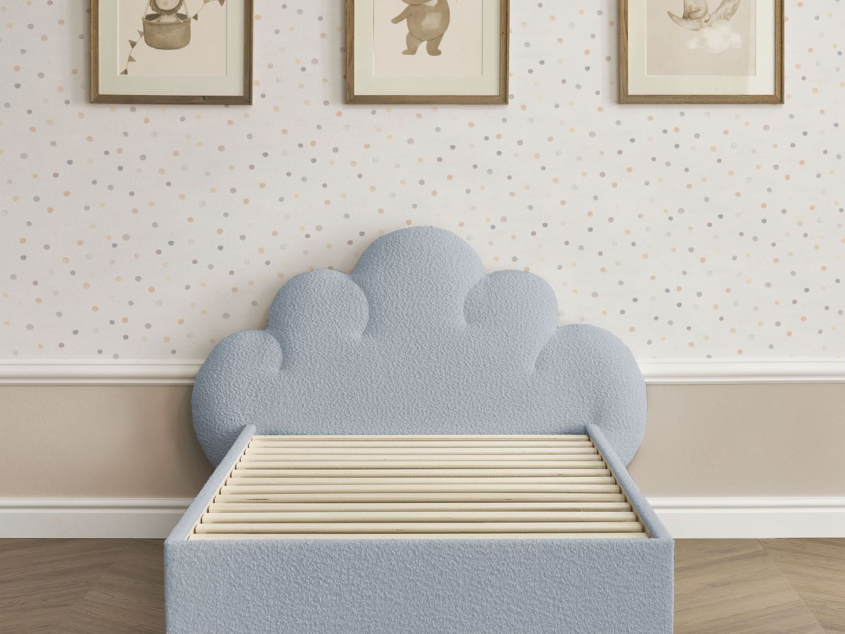 DEOTILLE kinderbed met massieve lattenbodem en lade