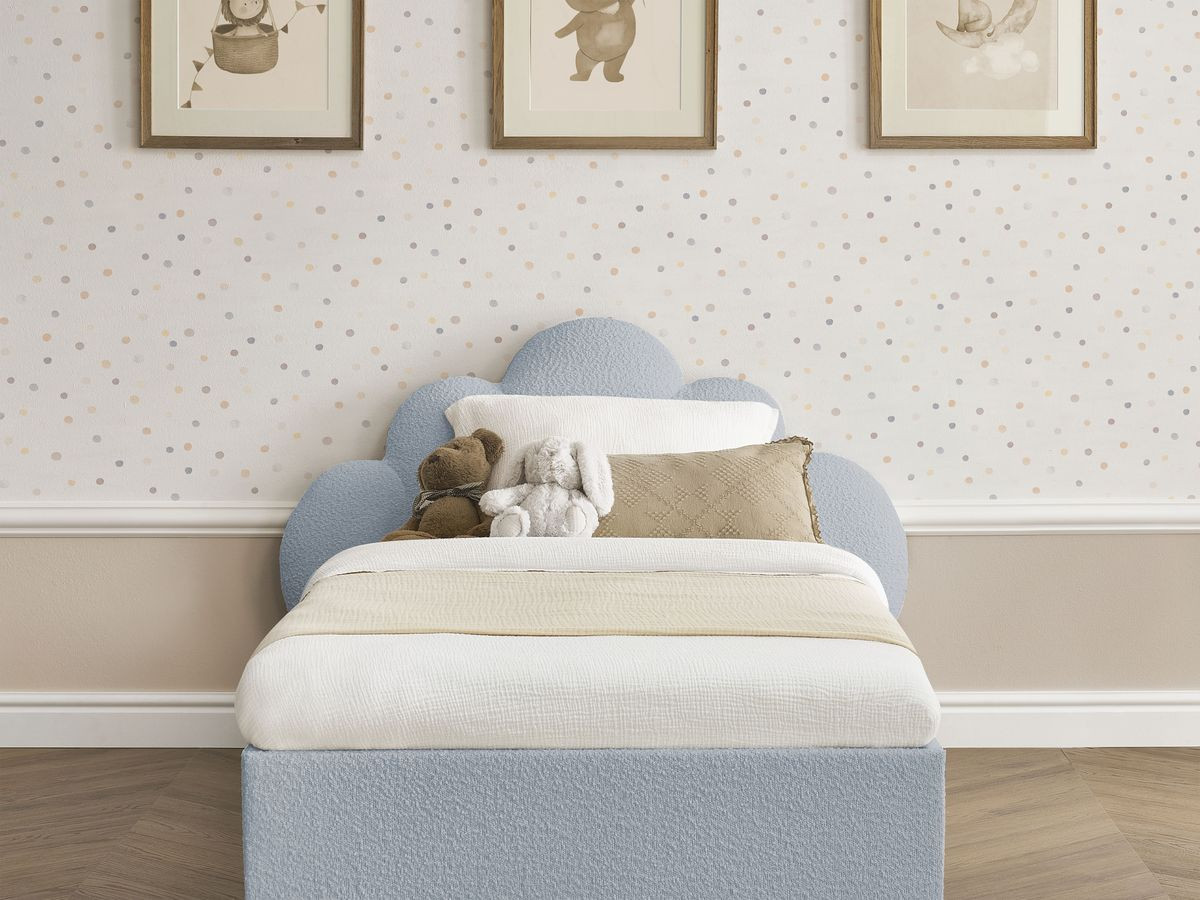 DEOTILLE kinderbed met massieve lattenbodem en lade