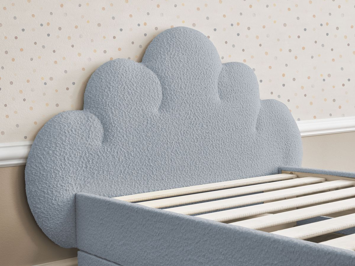 DEOTILLE kinderbed met massieve lattenbodem en lade