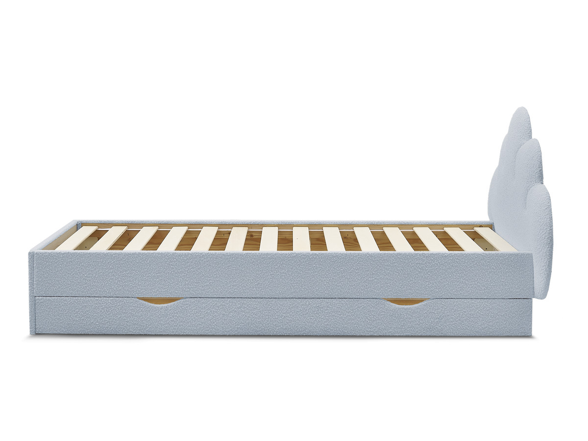 DEOTILLE kinderbed met massieve lattenbodem en lade