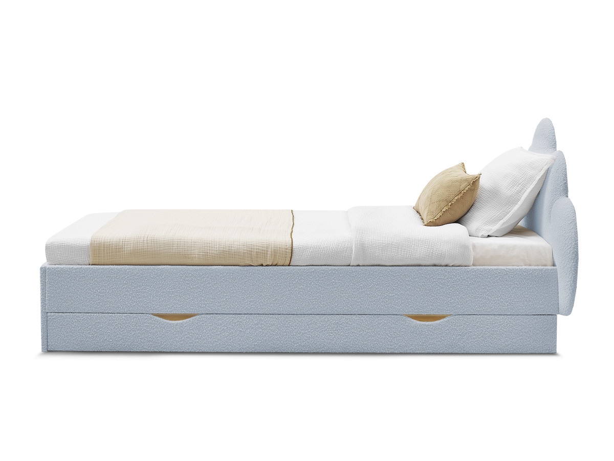 DEOTILLE kinderbed met massieve lattenbodem en lade