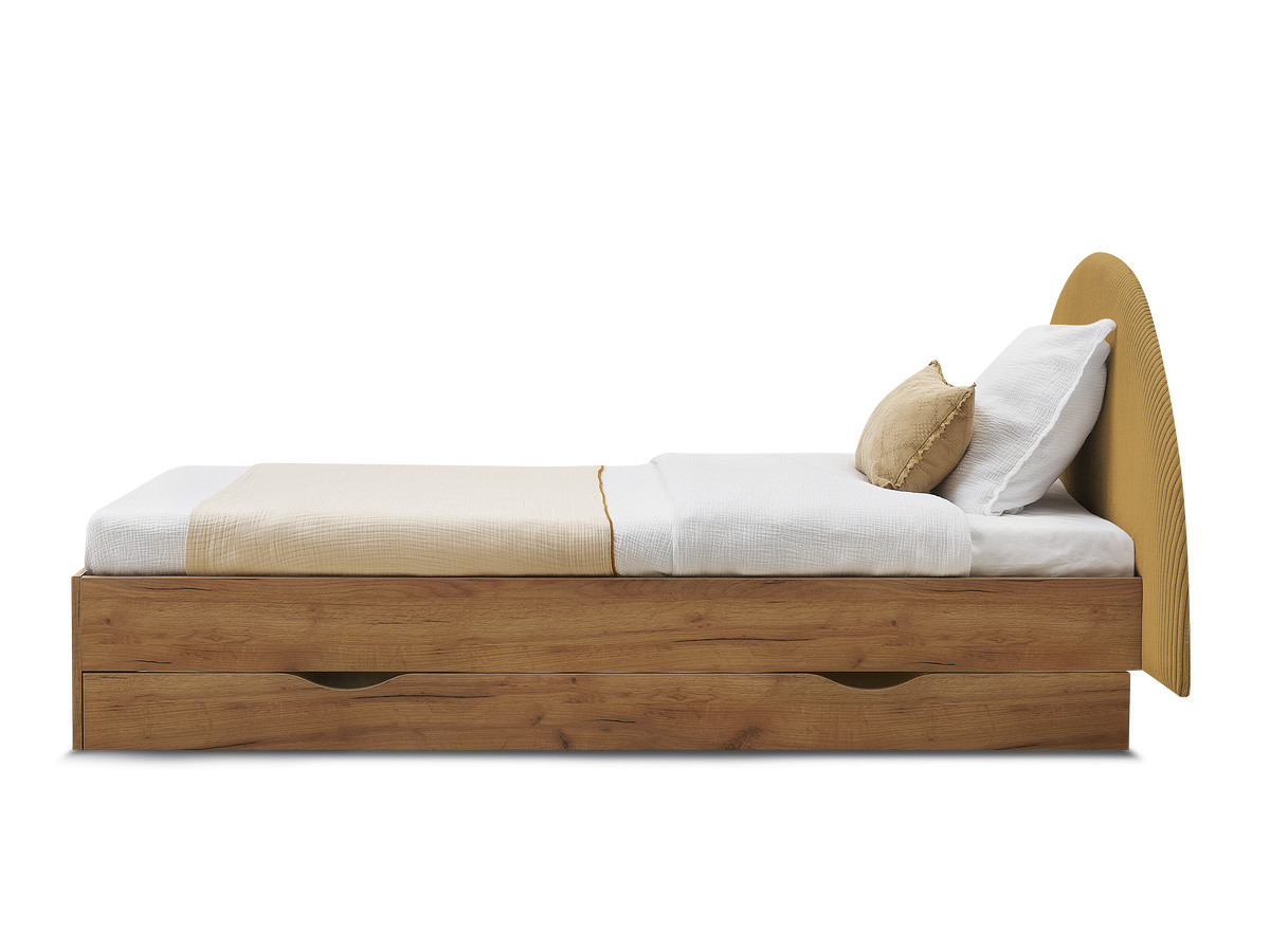 BRANDY kinderbed met massieve lattenbodem en lade