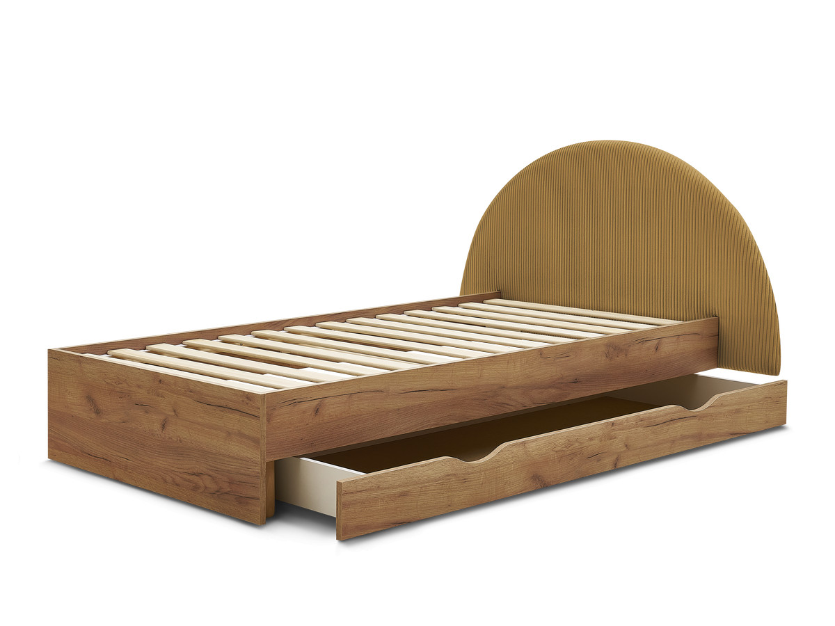 BRANDY kinderbed met massieve lattenbodem en lade