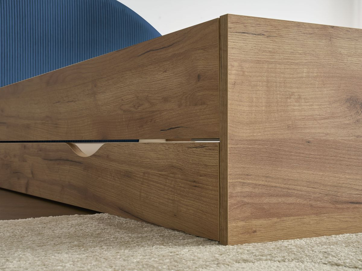 BRANDY kinderbed met massieve lattenbodem en lade