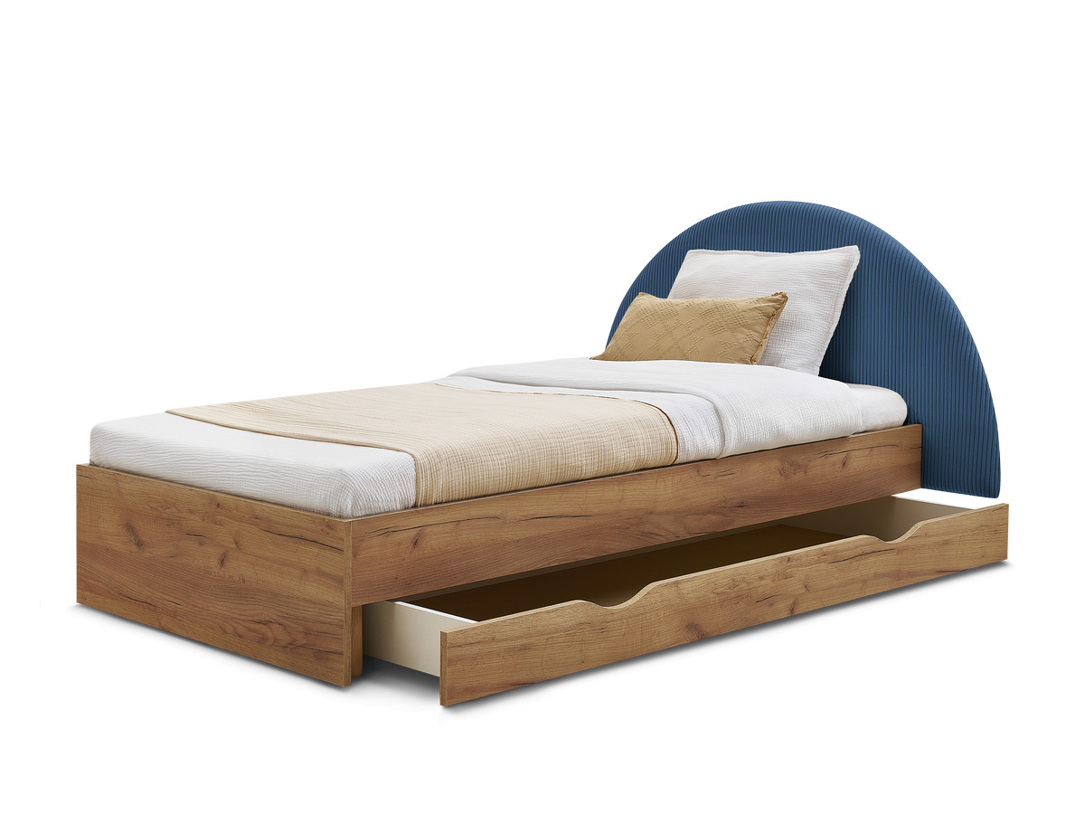 BRANDY kinderbed met massieve lattenbodem en lade