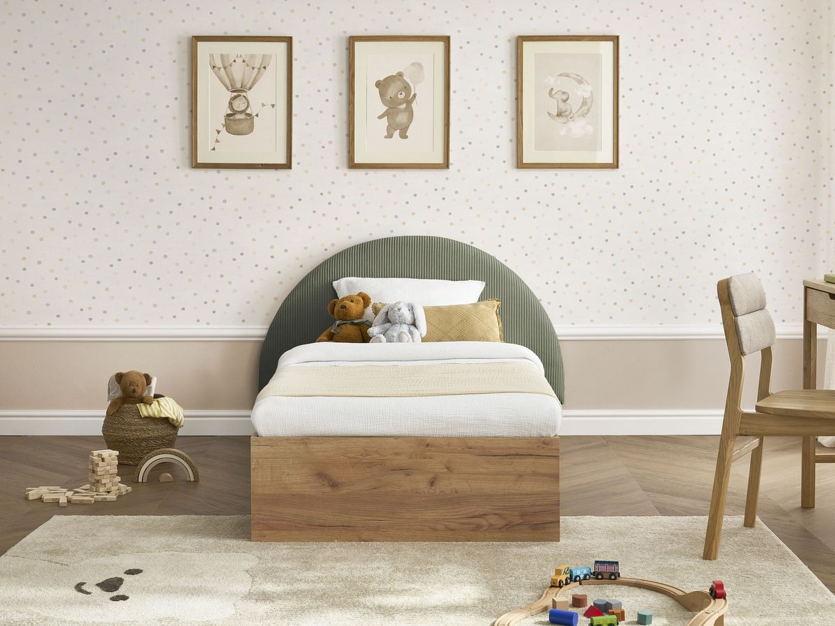 BRANDY kinderbed met massieve lattenbodem en lade