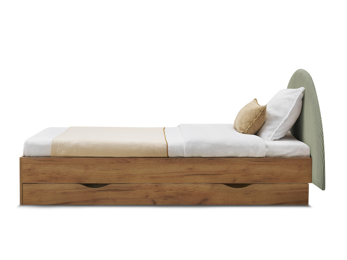 BRANDY kinderbed met massieve lattenbodem en lade