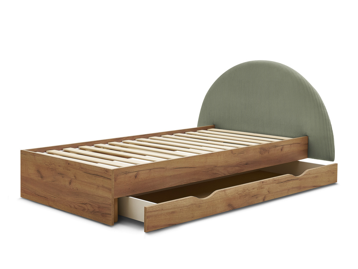 BRANDY kinderbed met massieve lattenbodem en lade