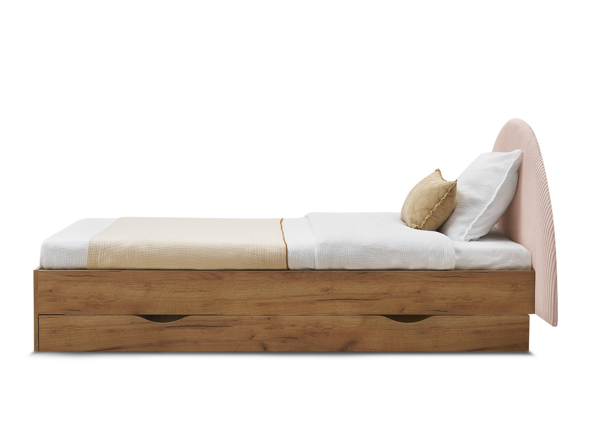 BRANDY kinderbed met massieve lattenbodem en lade