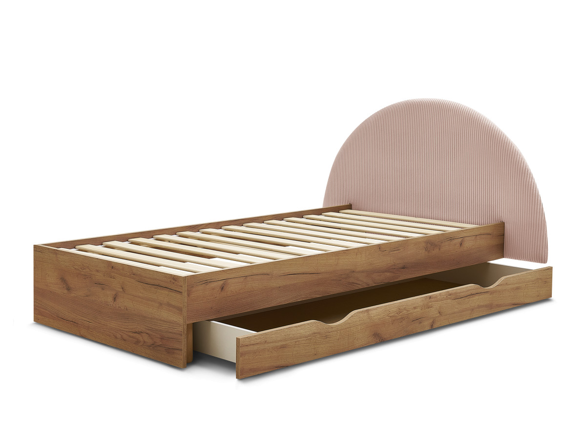 BRANDY kinderbed met massieve lattenbodem en lade