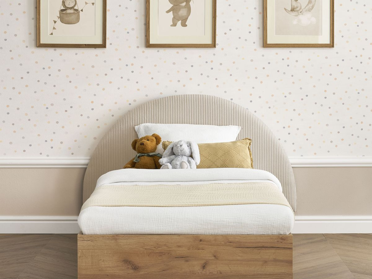 BRANDY kinderbed met massieve lattenbodem en lade