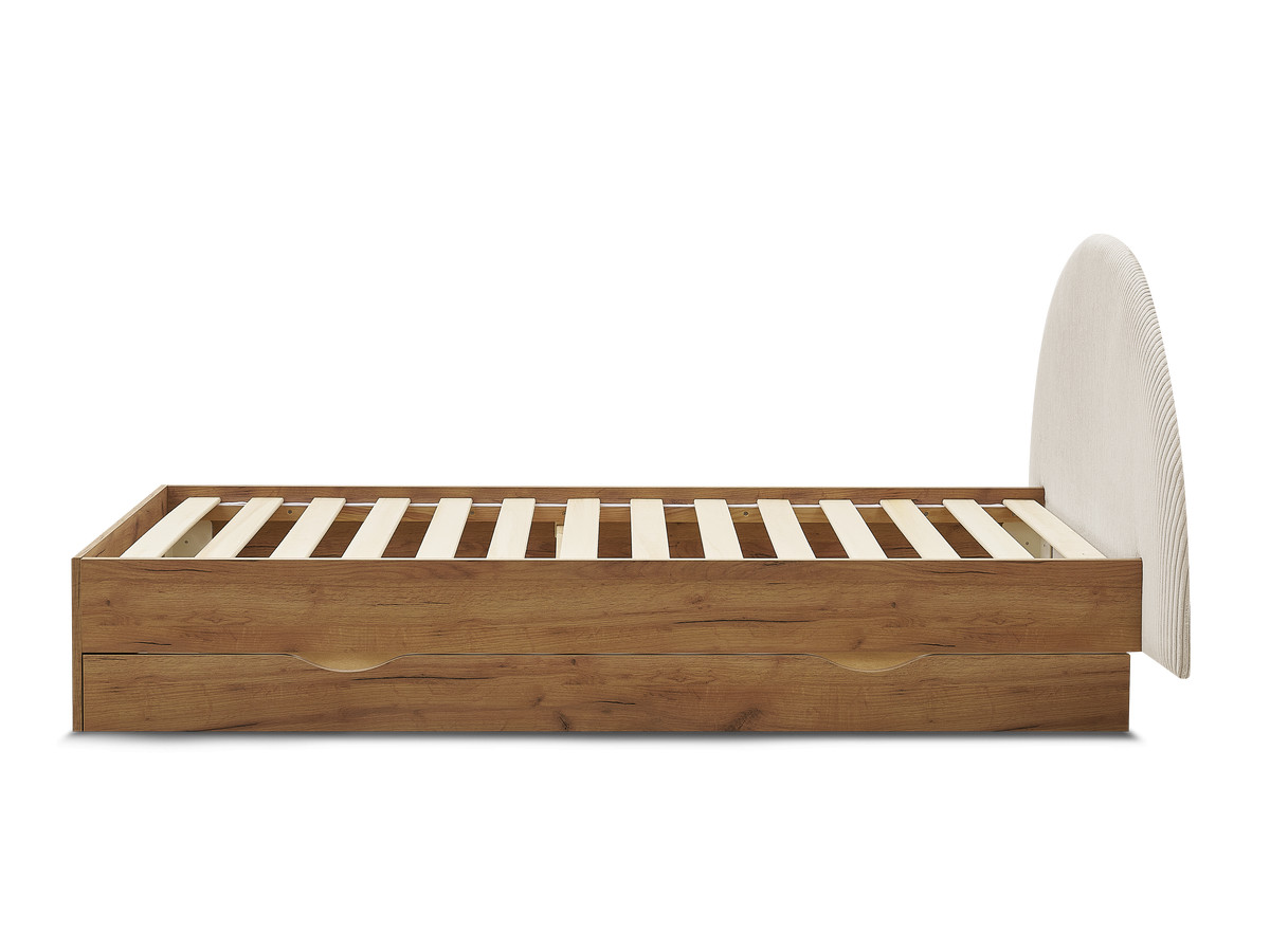 BRANDY kinderbed met massieve lattenbodem en lade