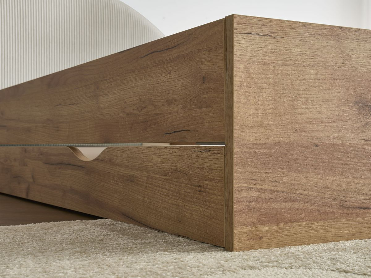 BRANDY kinderbed met massieve lattenbodem en lade