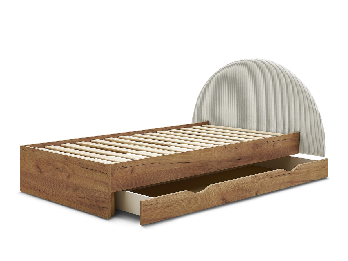 BRANDY kinderbed met massieve lattenbodem en lade