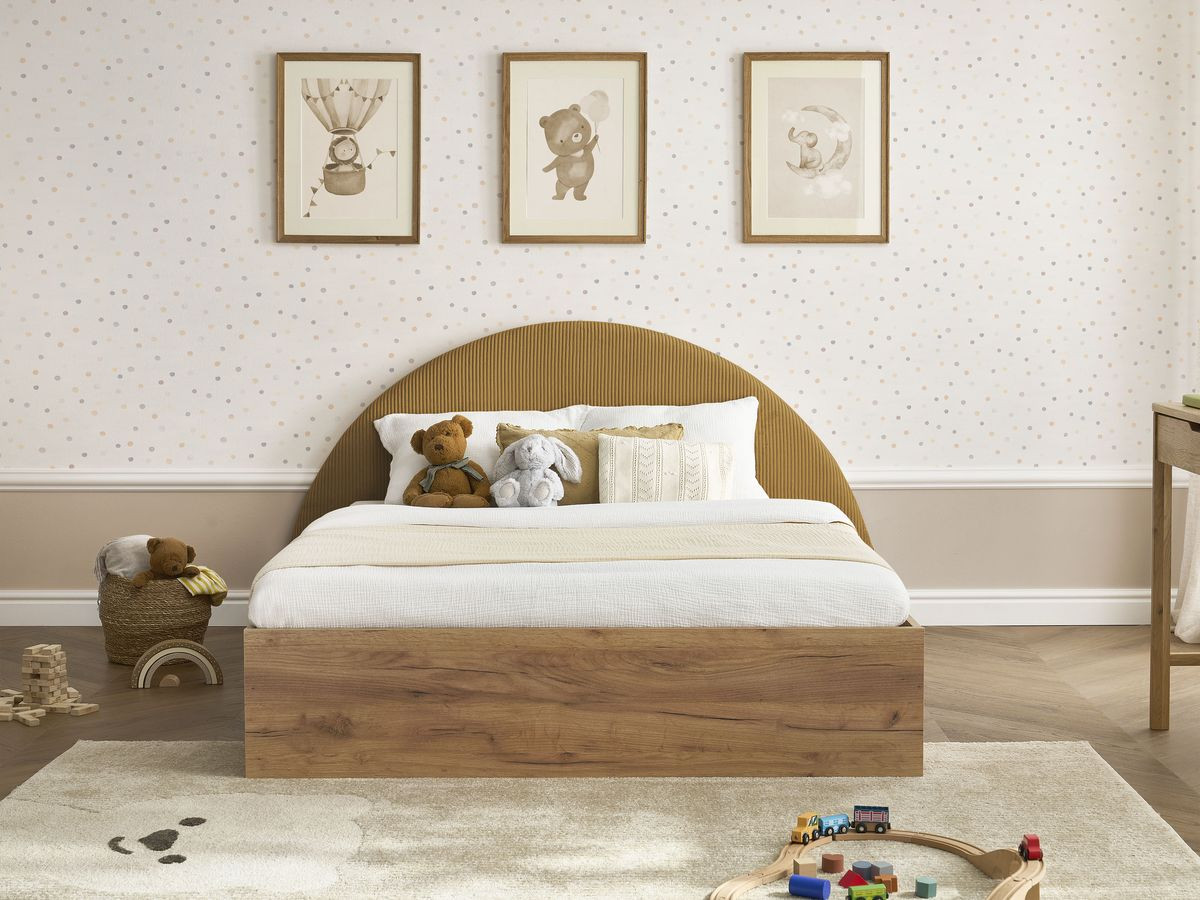 BRANDY kinderbed met massieve lattenbodem en lade