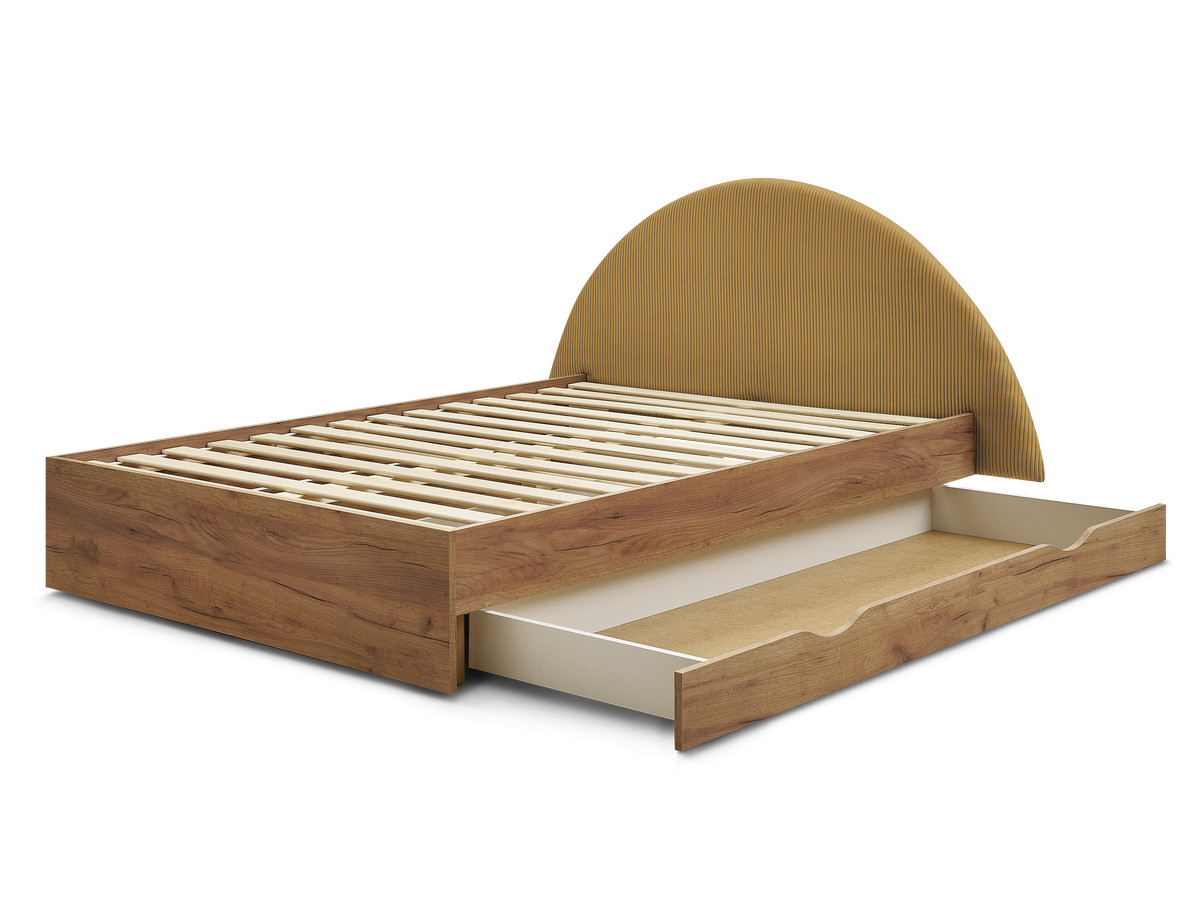 BRANDY kinderbed met massieve lattenbodem en lade