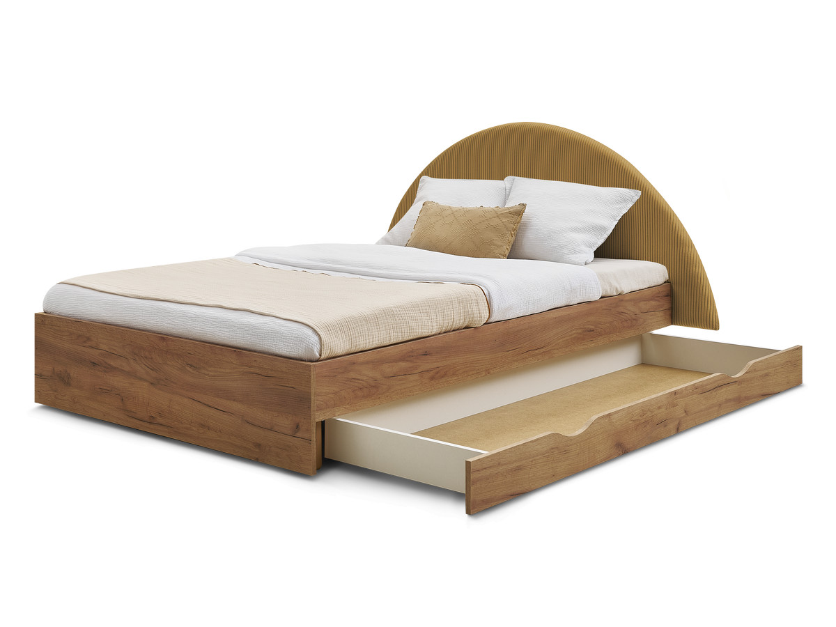 BRANDY kinderbed met massieve lattenbodem en lade
