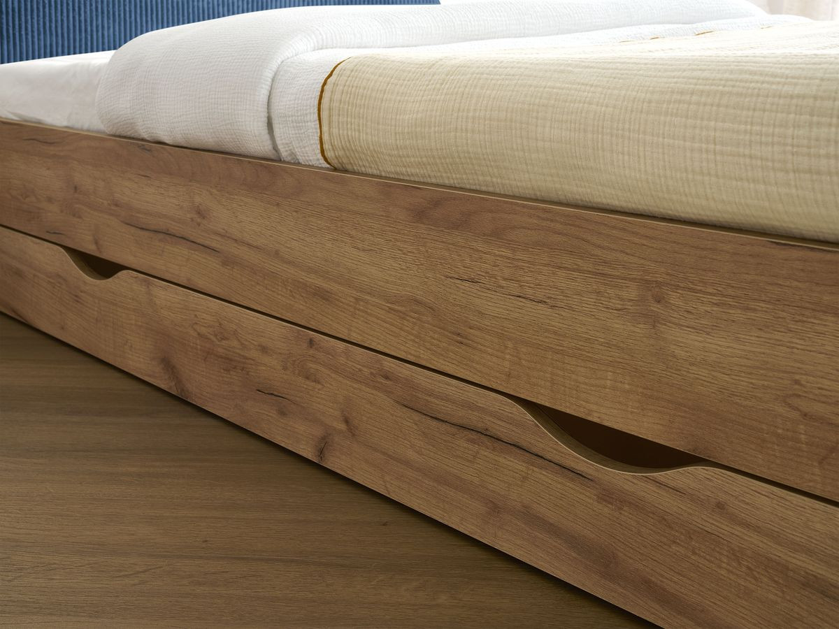 BRANDY kinderbed met massieve lattenbodem en lade