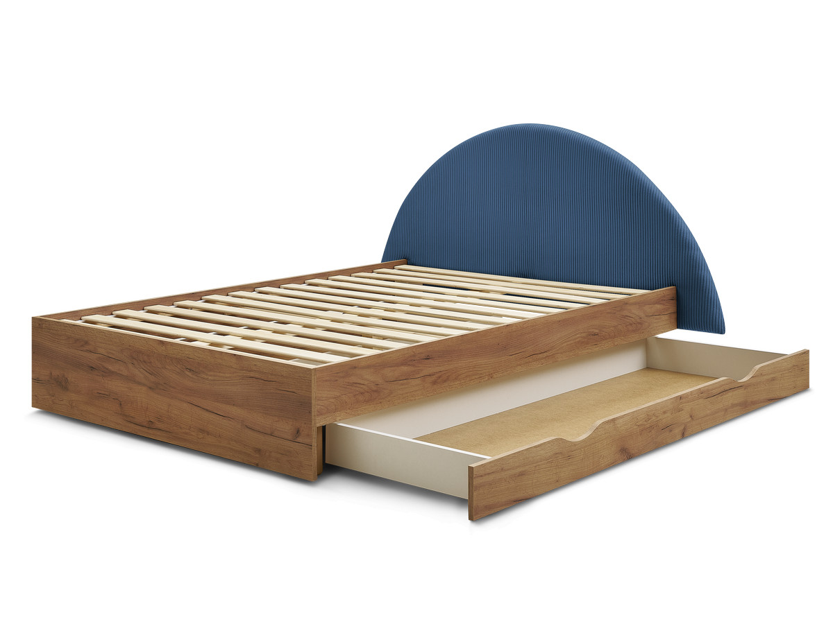BRANDY kinderbed met massieve lattenbodem en lade