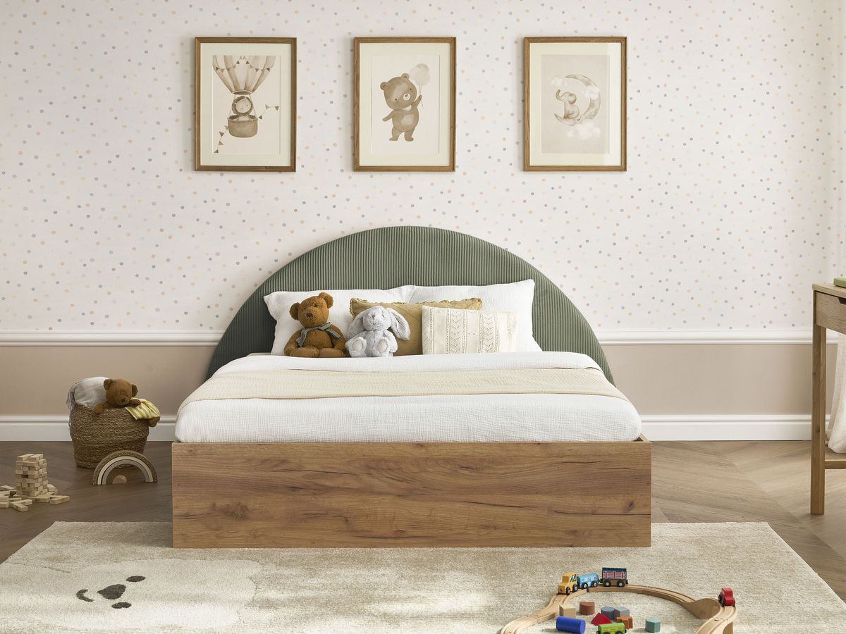 BRANDY kinderbed met massieve lattenbodem en lade