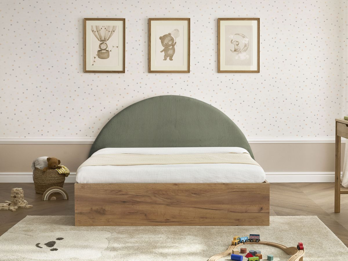 BRANDY kinderbed met massieve lattenbodem en lade