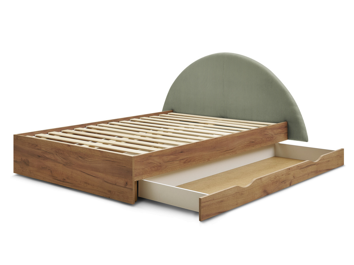 BRANDY kinderbed met massieve lattenbodem en lade