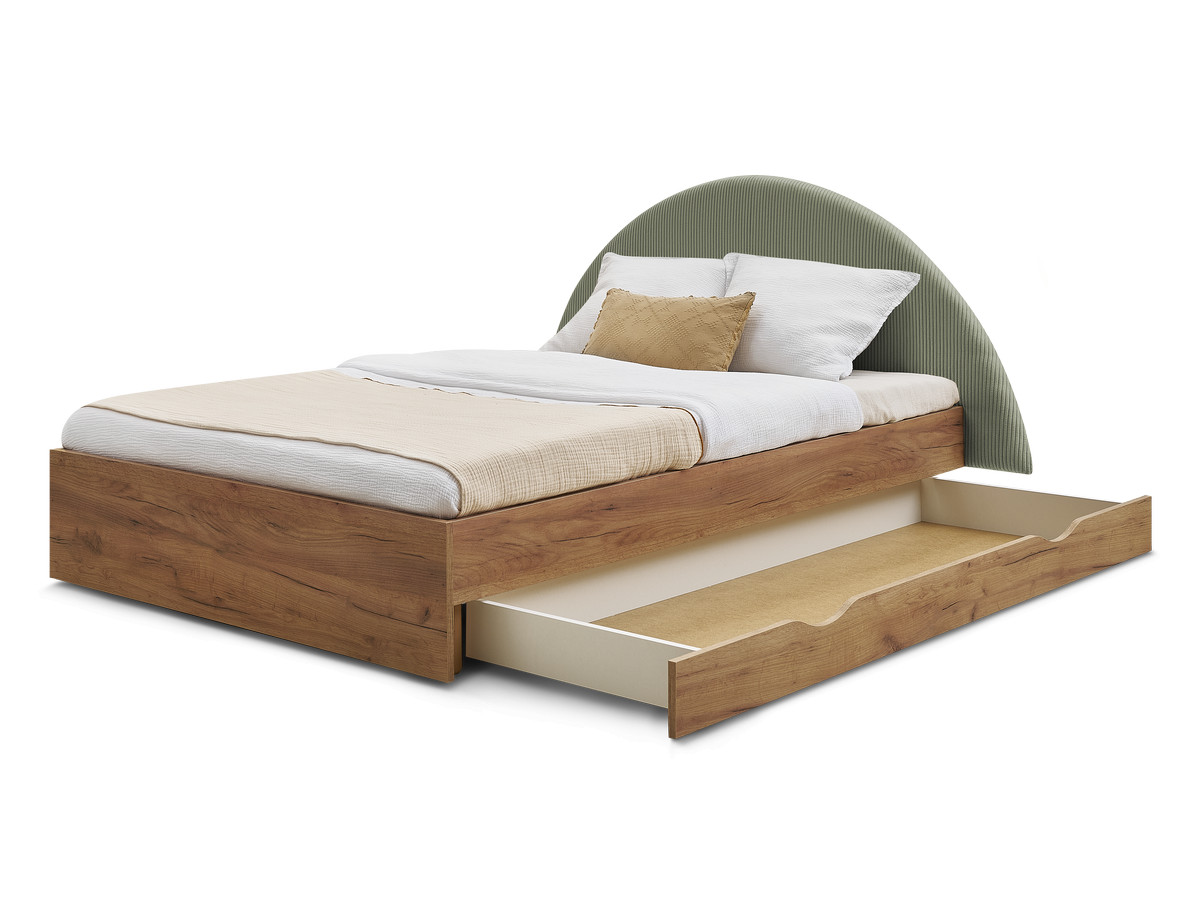 BRANDY kinderbed met massieve lattenbodem en lade